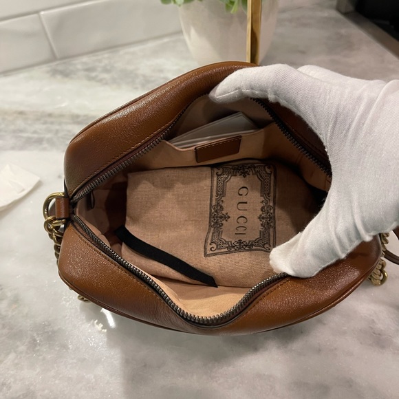 Authentic Gucci Marmont Brown - Picture 9 of 14